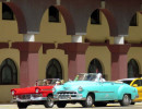 1957 ford fairlane and a 1952 chevrolet convertible 800