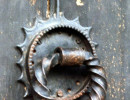 134 old brass ring door knocker in bolivia 800