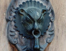 12 Brass knocker from Santiago  Chile 800