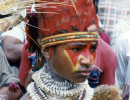 123.  young face in the crowd